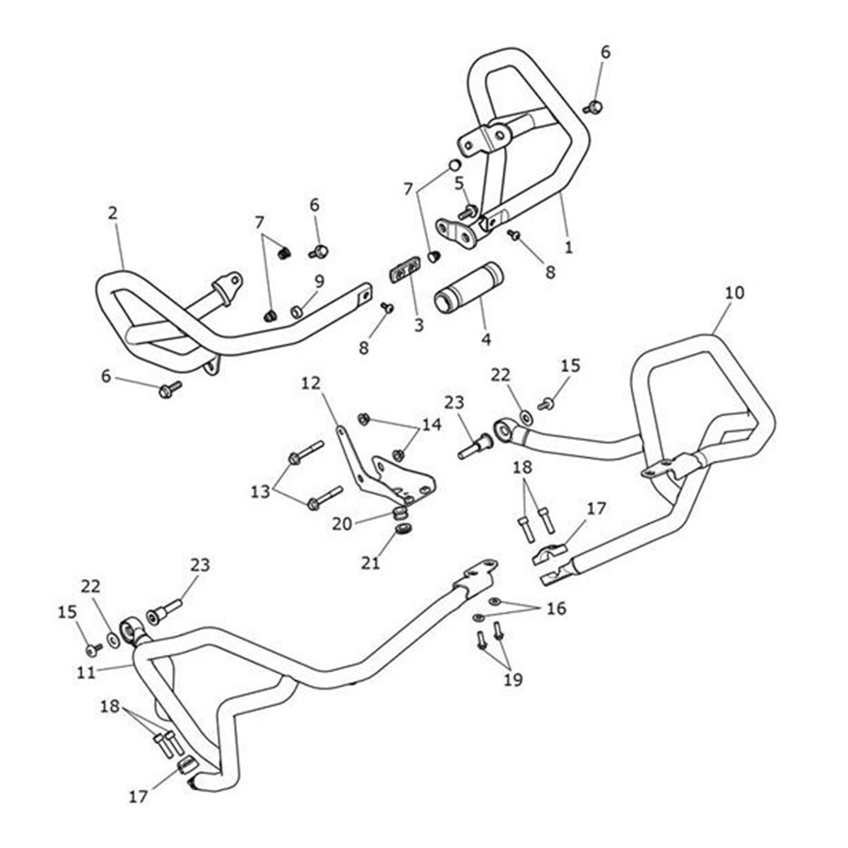 Bild von Protection Bar, RH, Upper