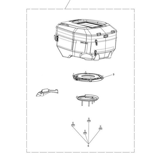 Bild von Q/R Mechanism, Tank Bag