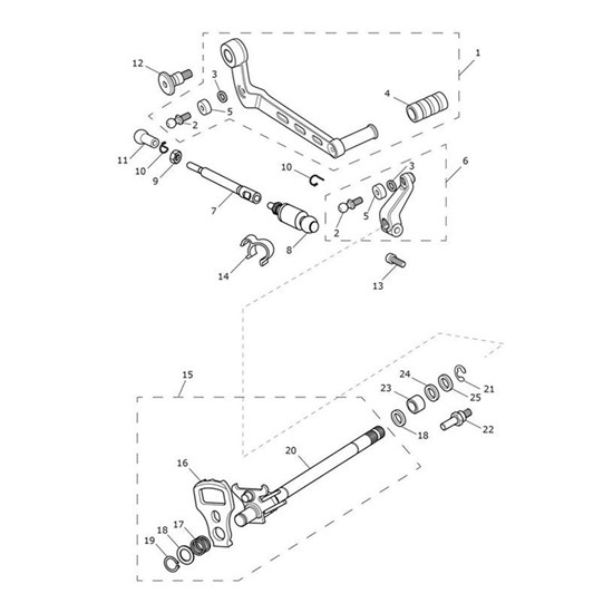 Bild von Quickshifter Assy, TSA, TL