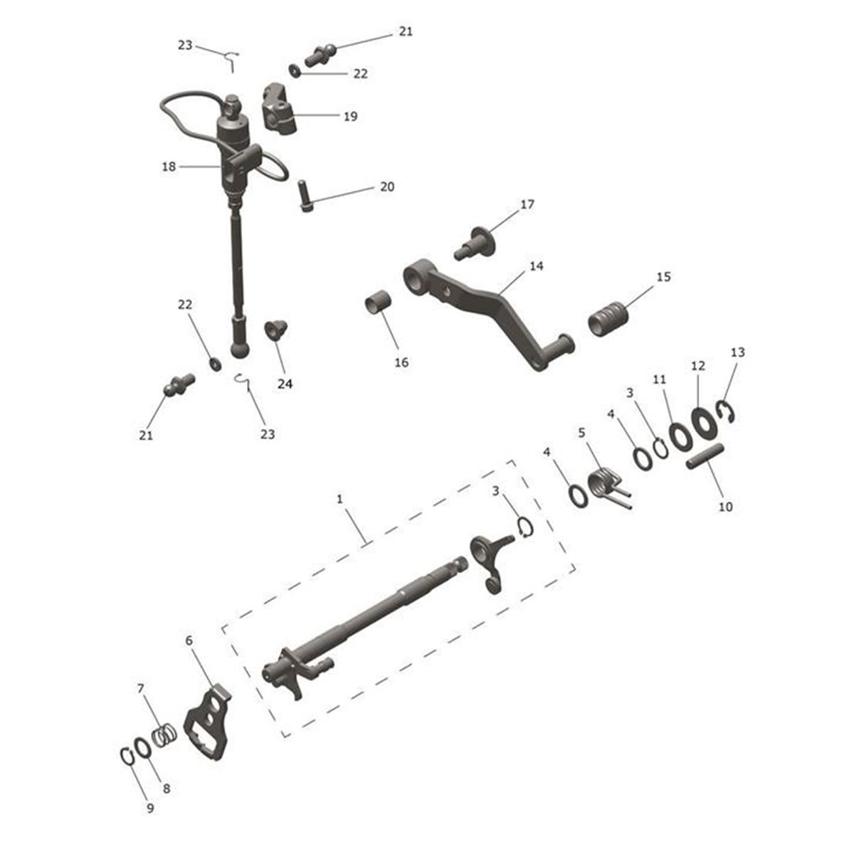 Bild von Quickshifter Assy, TSA