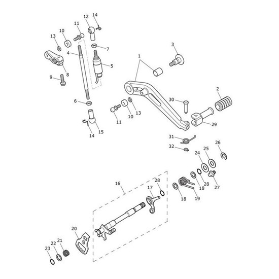 Bild von Quickshifter Sensor, TSA, Kit