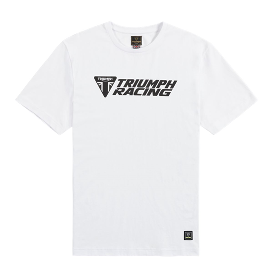 Bild von RACING TEE WHITE / BLACK
