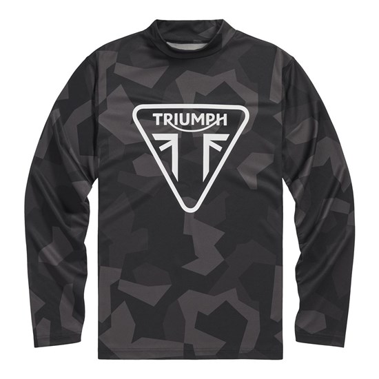 Bild von RAPID DRY RACE TEE BLACK / CAMO
