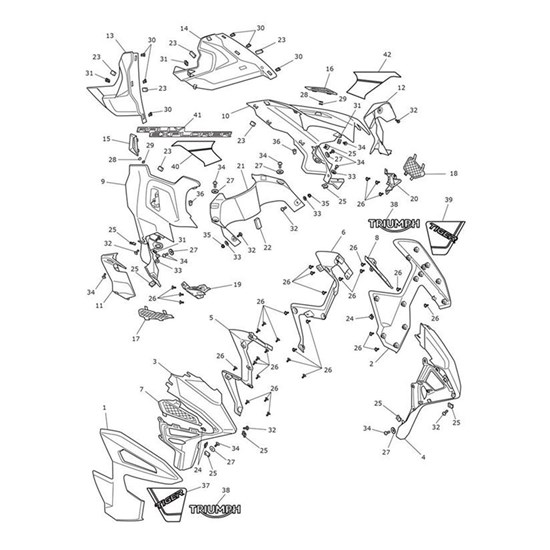 Bild von Rad Panel, Pntd, RH, Matt Jet Black