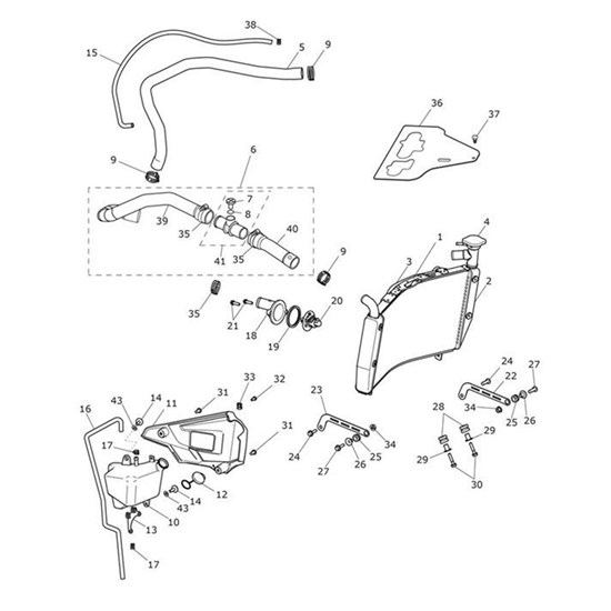 Bild von Radiator, Curved