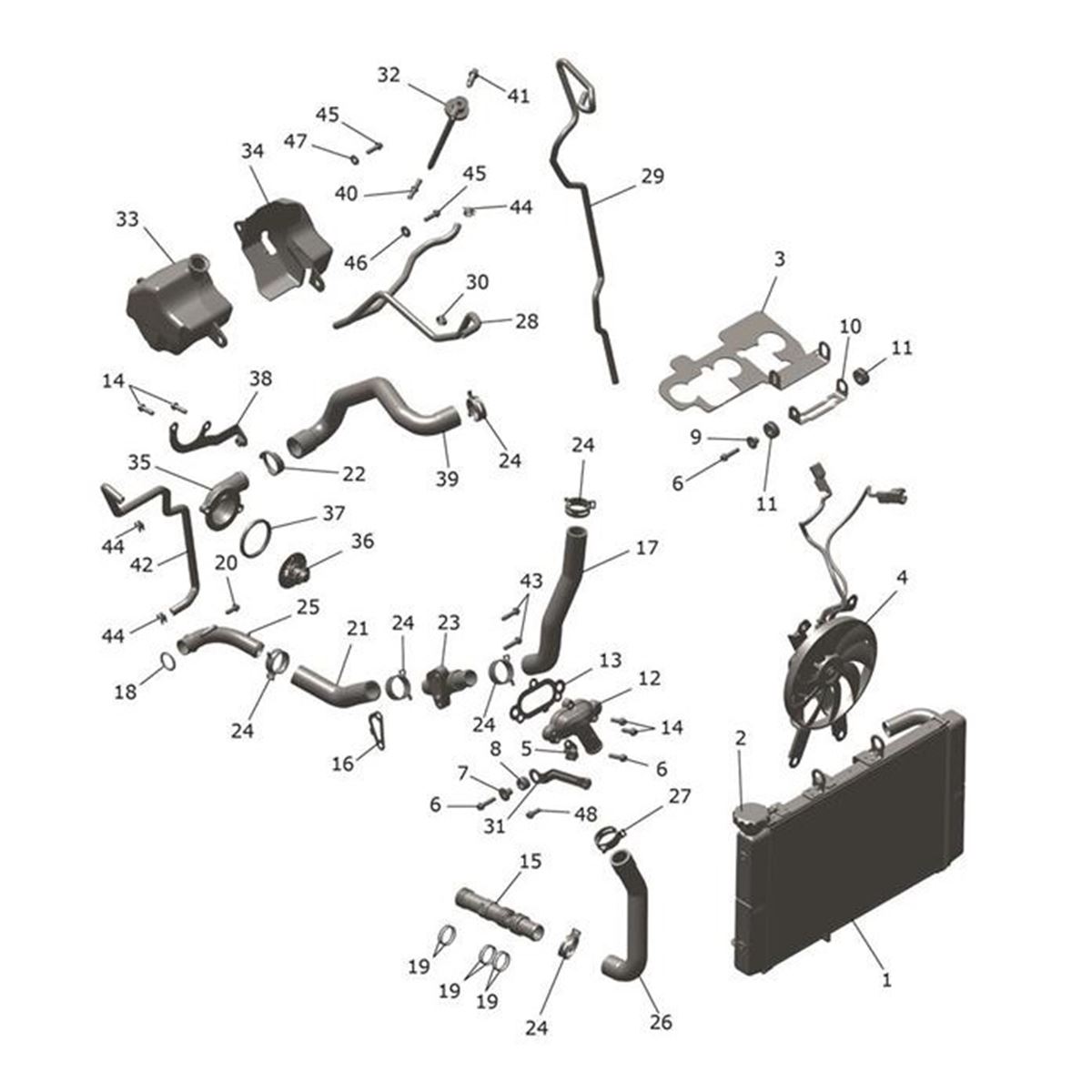Bild von Radiator Assembly