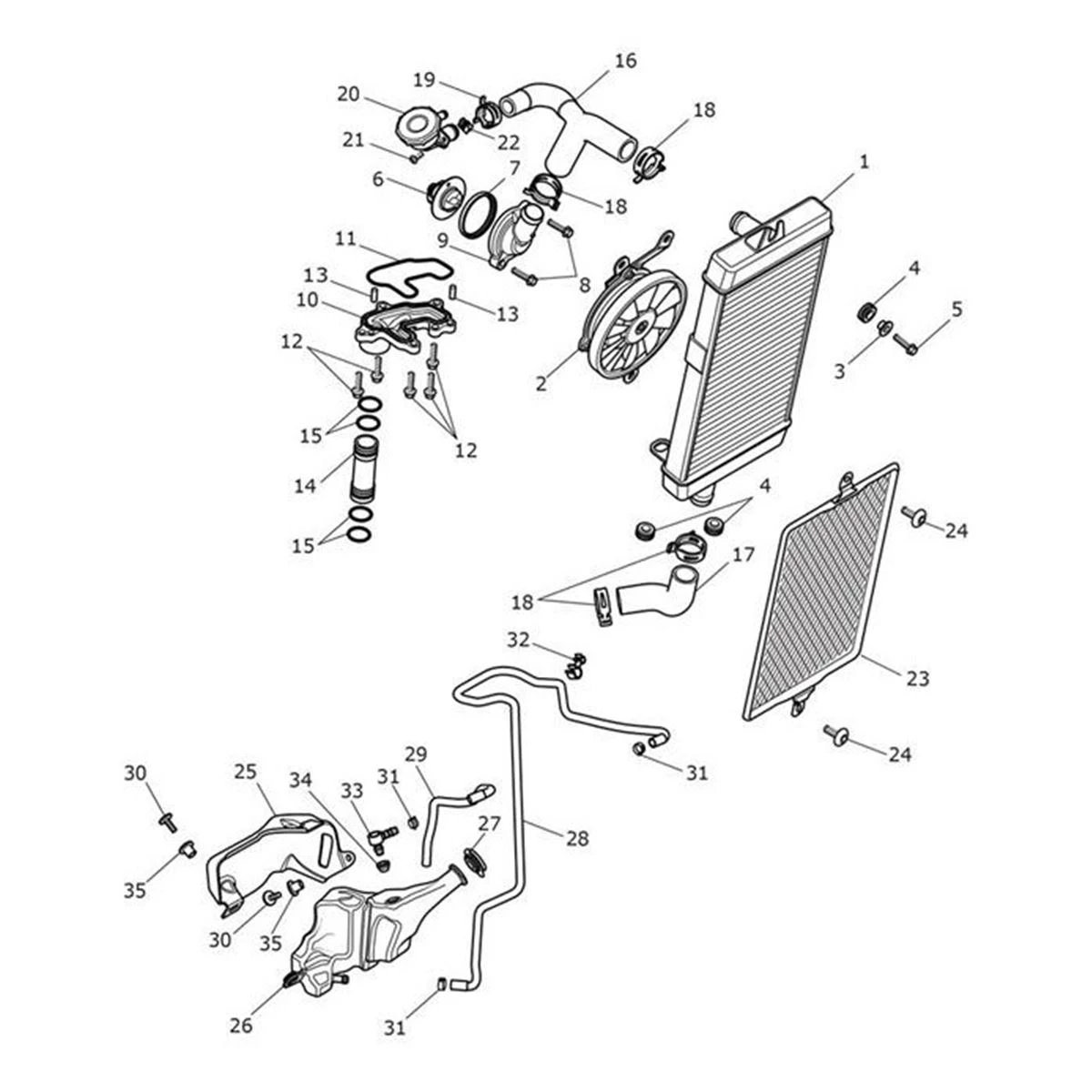 Bild von Radiator Fan