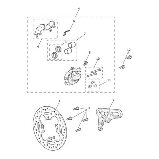 Bild von Rear Caliper