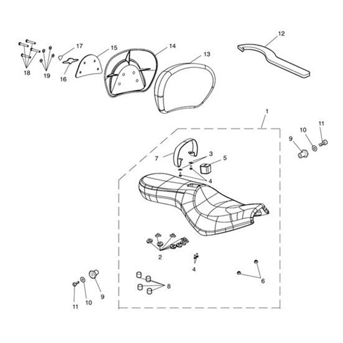 Bild von Rear Cover, Longhaul, Passenger