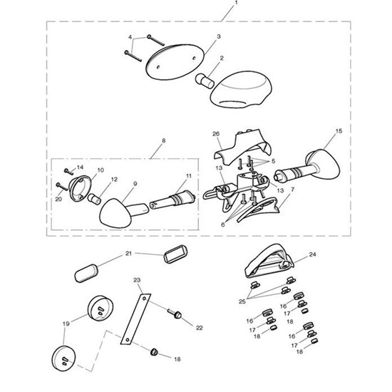 Bild von Rear Light Assy, EEC