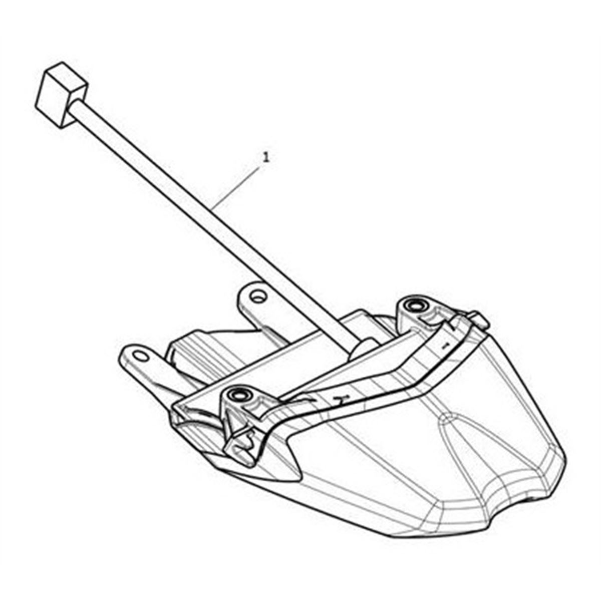 Bild von Rear Light Assy, LED, Tinted