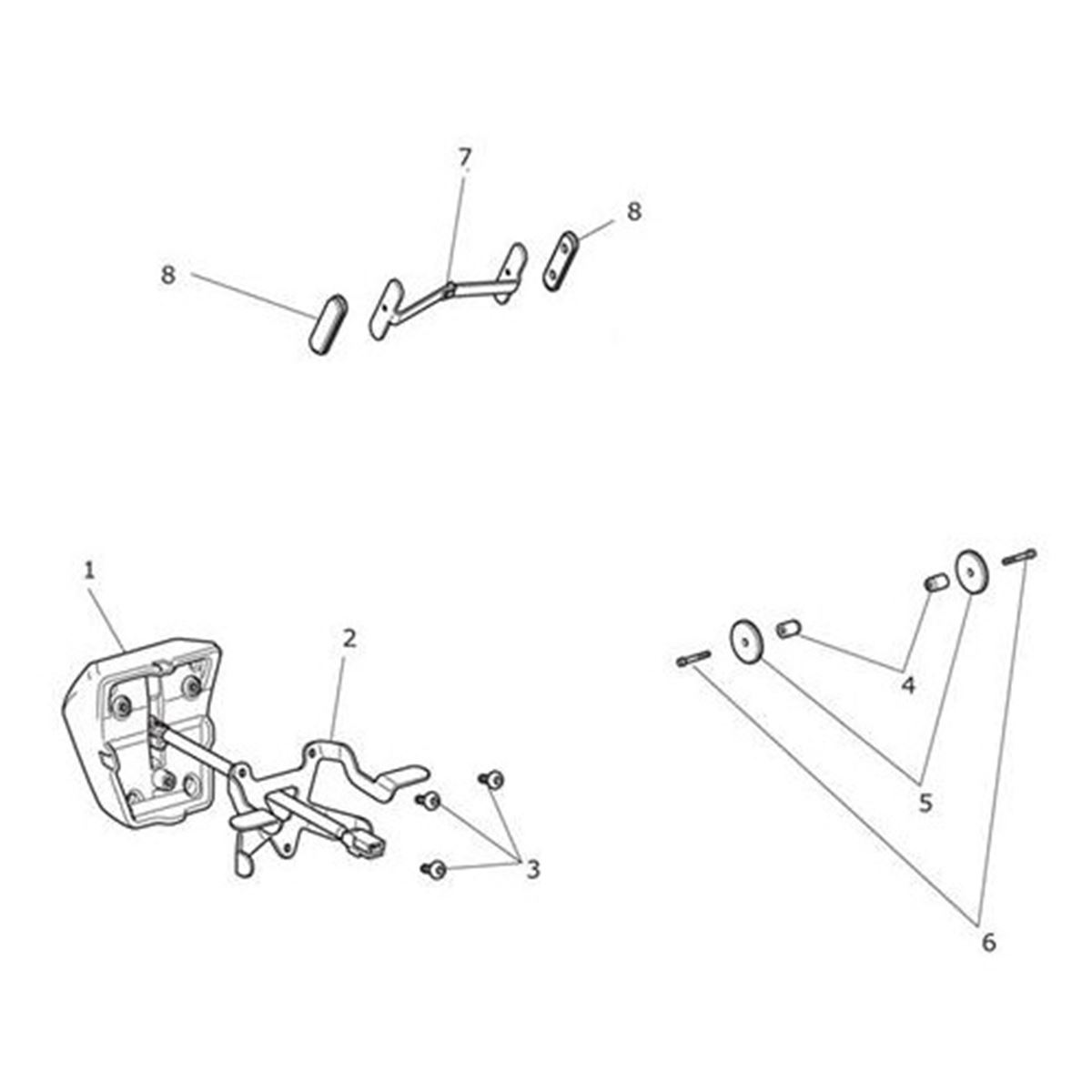 Bild von Rear Light Bracket