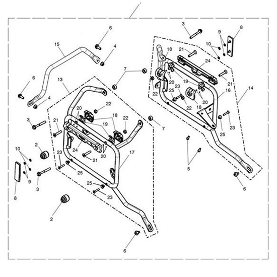 Bild von Rear Link Bar