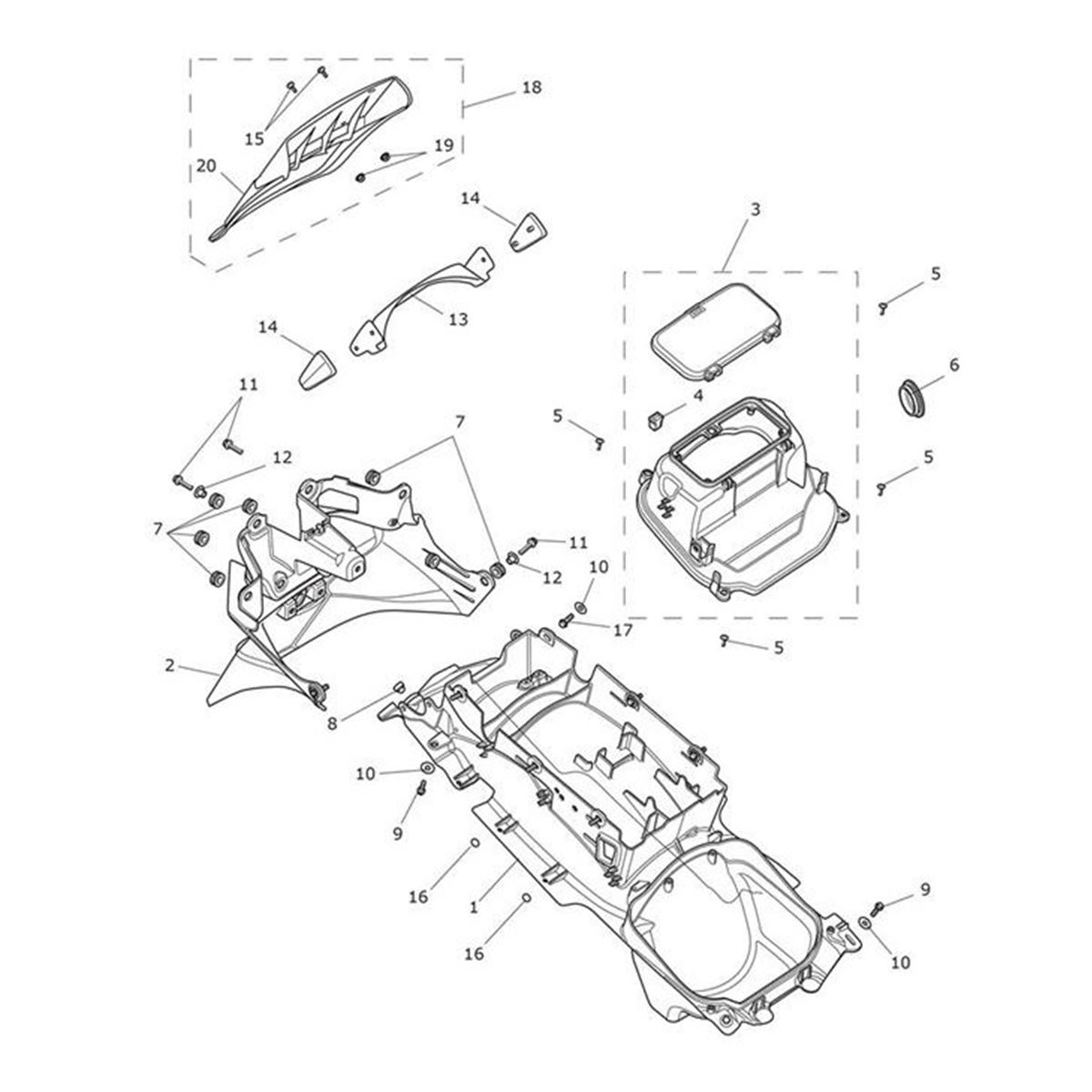 Bild von Rear Spray Guard