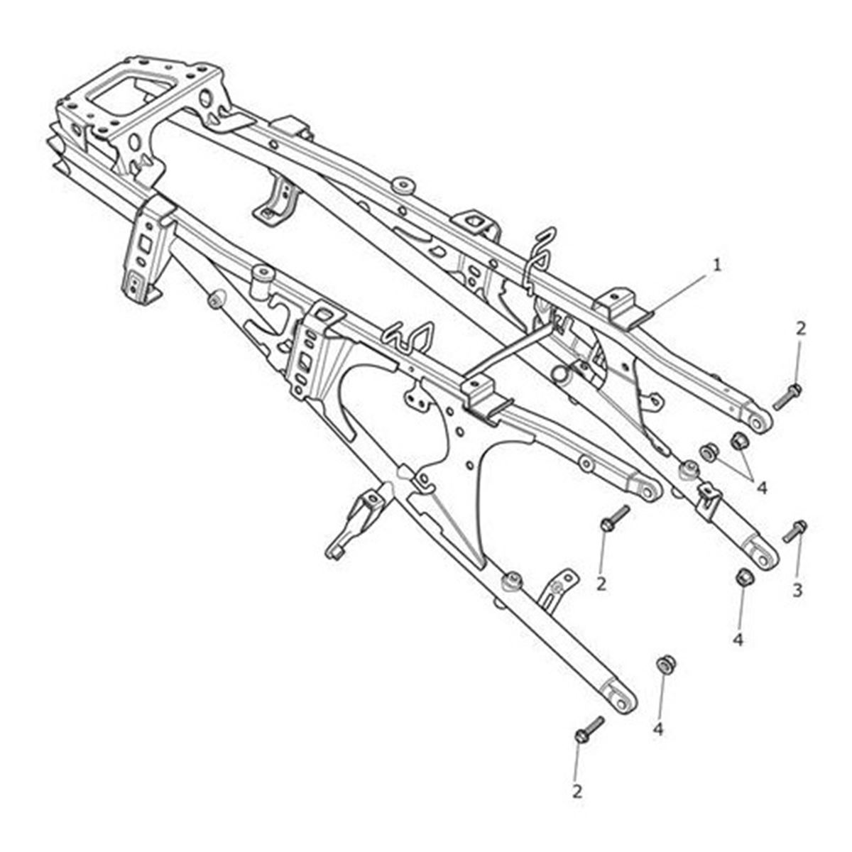 Bild von Rear Subframe Assembly