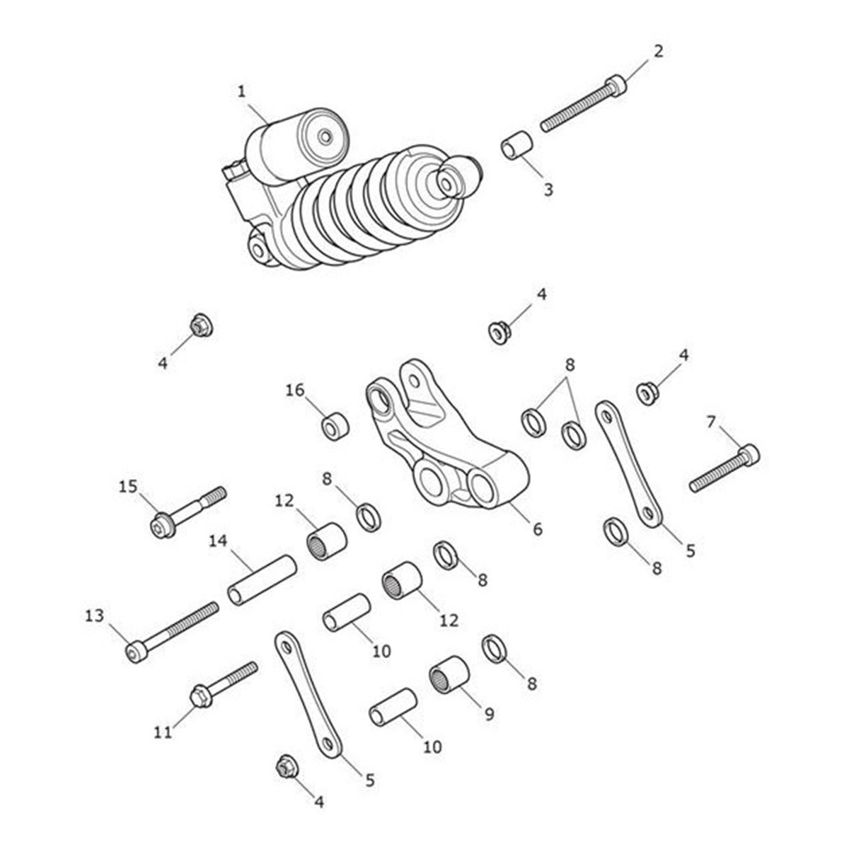 Bild von Rear Suspension Unit, TES
