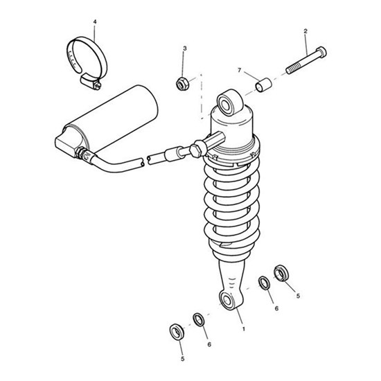 Bild von Rear Suspension Unit