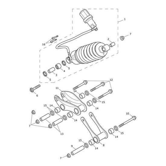 Bild von Rear Suspension Unit
