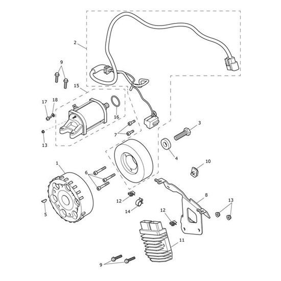 Bild von Regulator Bracket