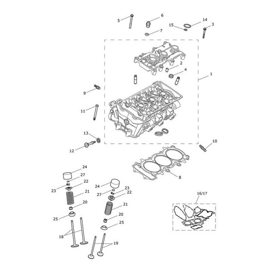 Bild von Retainer, Spring Valve