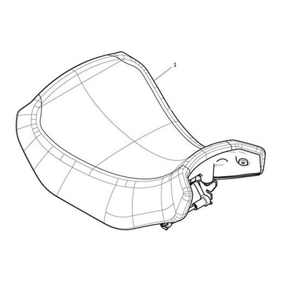 Bild von Rider Seat, Heated, Low