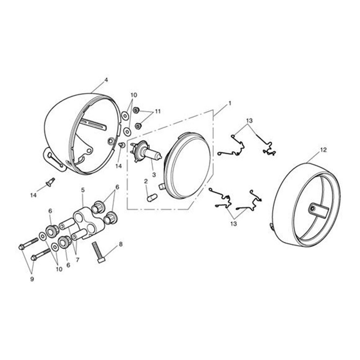 Bild von Rim, Headlight