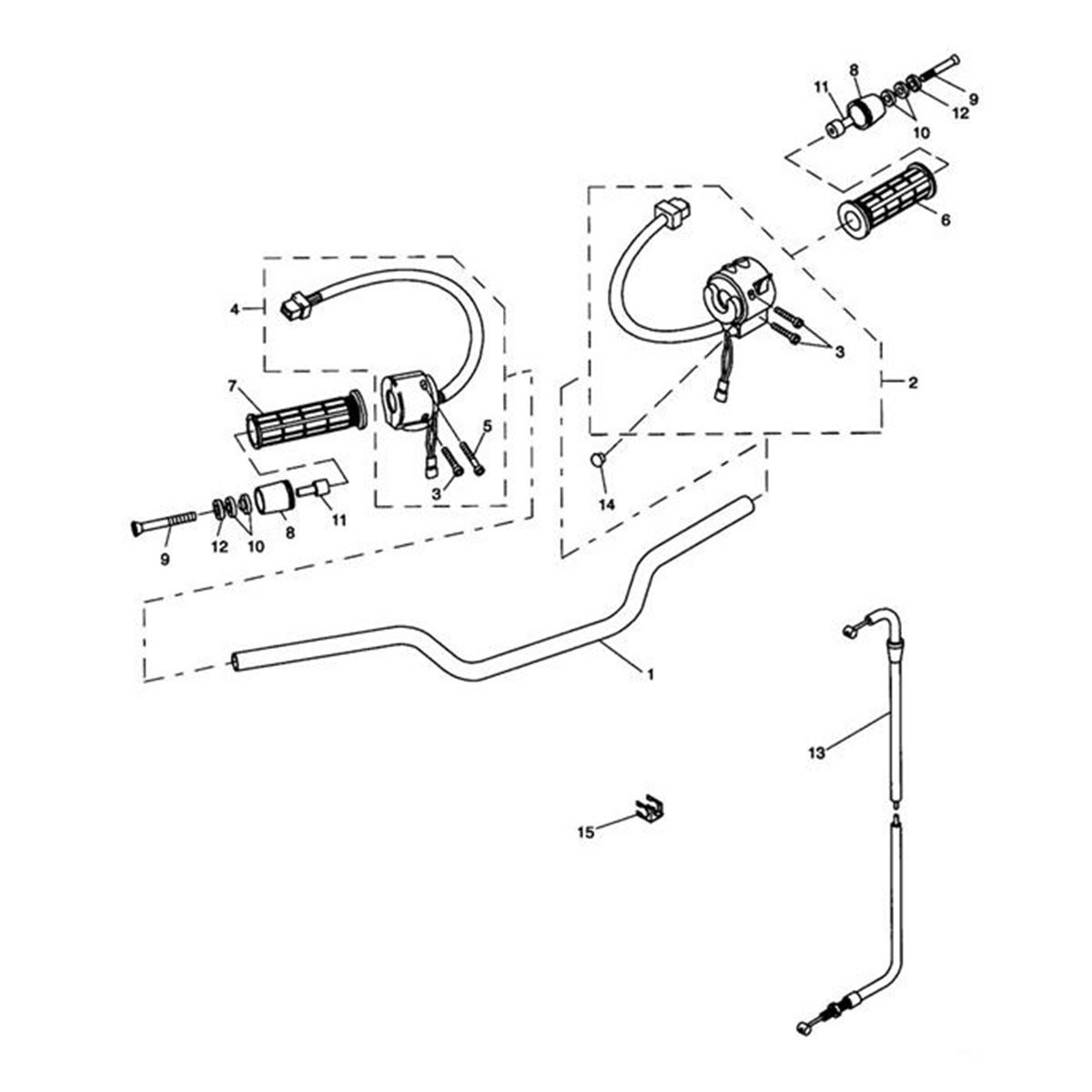 Bild von SCHALTEREINHEIT, LENKER, LINKS