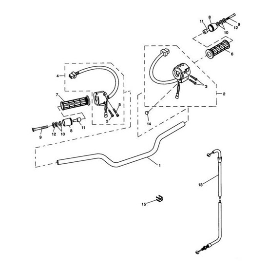 Bild von SCHALTEREINHEIT, LENKER, LINKS