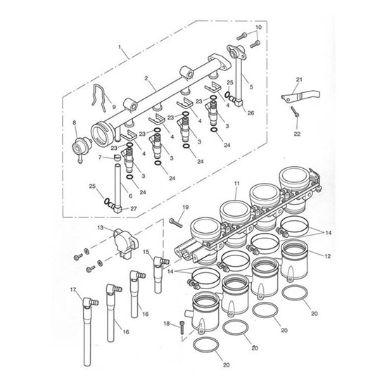 Bild von SENSOR, DROSSELKLAPPENPOSITION