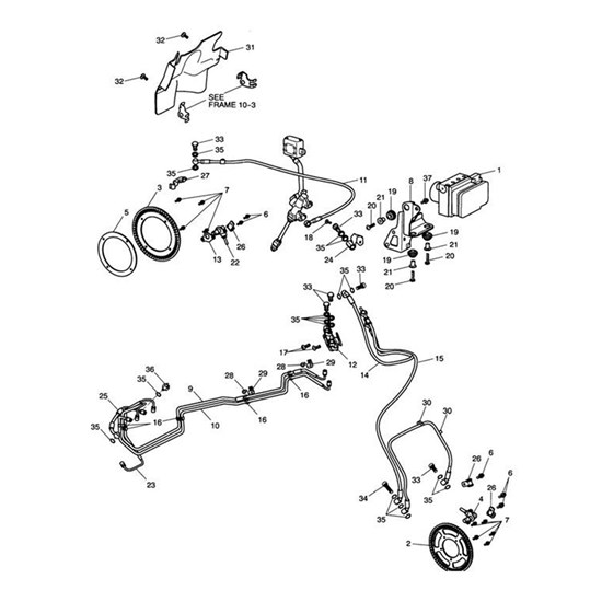 Bild von SHIM, ABS-SENSOR, 1.5 mm