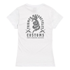 Bild von SNAKE PIT LADIES T-SHIRT WHITE / GREY