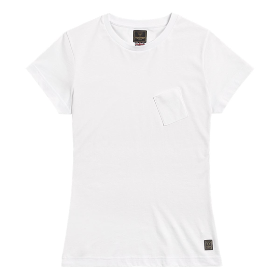 Picture of SNAKE PIT LADIES T-SHIRT WHITE / GREY