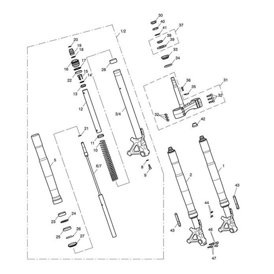 Bild von STANCHION ASSY, RHS