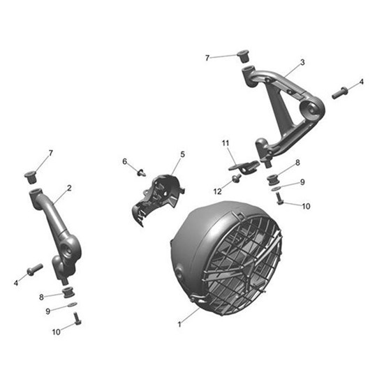 Bild von Screw, Btn Hd, M6 x 12, Blk