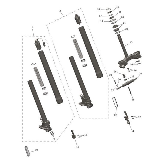 Bild von Screw, Btn Hd, TX, M8 x 65, Enc