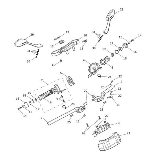 Bild von Screw, CSK, M6 x 30, Slv, Enc