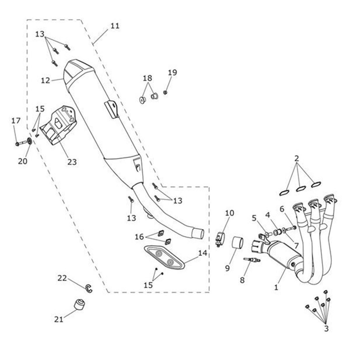 Bild von Screw, Cap/Hd, M5 x 10, Slv, Enc