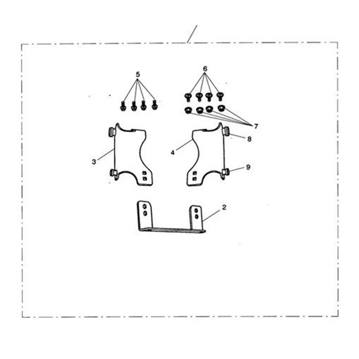 Bild von Screw, Carriage, 5/16 - 18 x 5/8