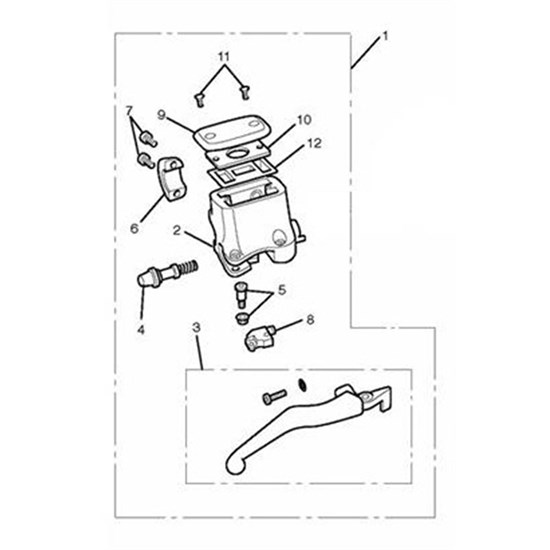 Bild von Screw, Cover, M/Cyl, M4