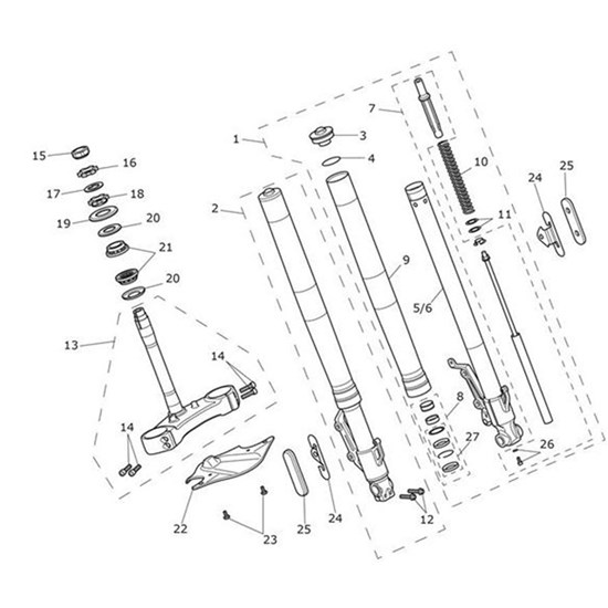 Bild von Seal & Bearing Kit