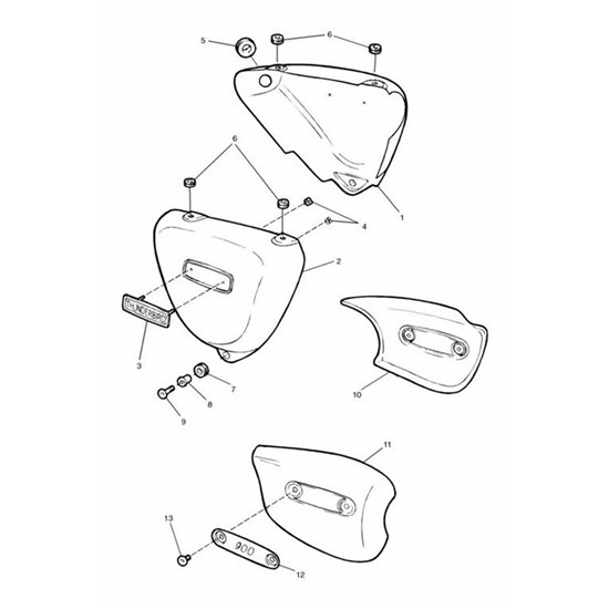 Bild von Seal, Seat Lock, 0.9mm