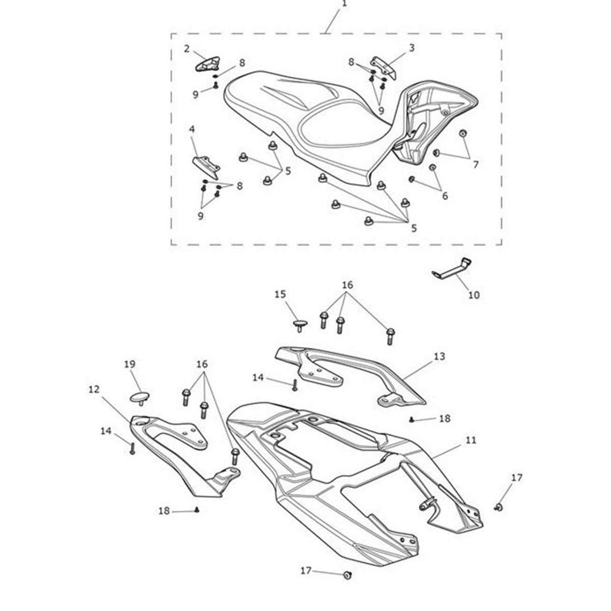 Bild von Seat, Infill, Rear