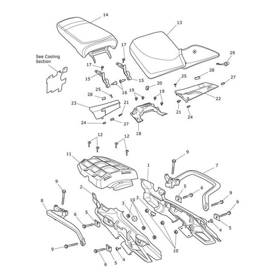 Bild von Seat, Low, Comfort, Rider