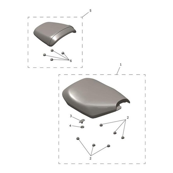 Bild von Seat Assembly, Rider