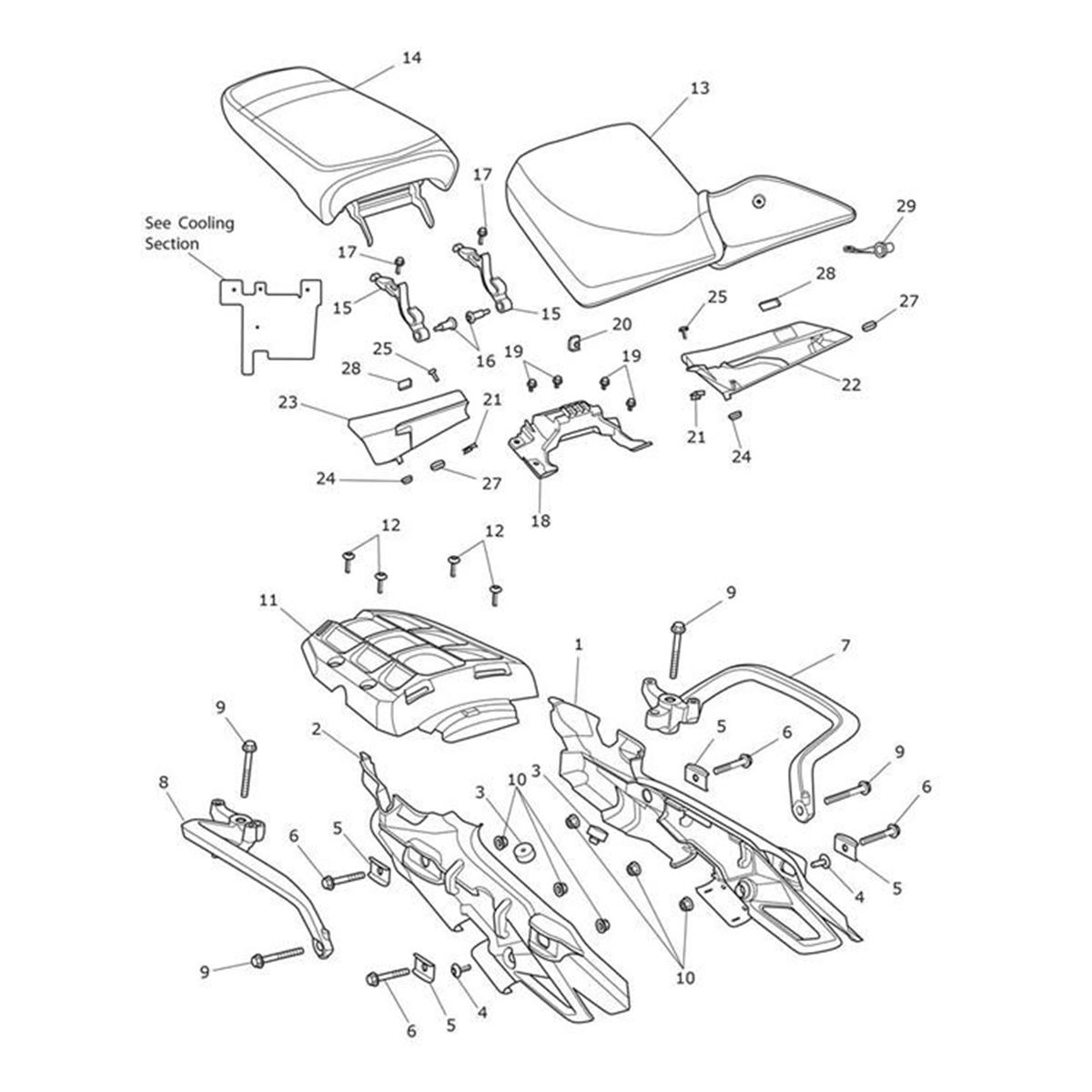 Bild von Seat Infill, LH