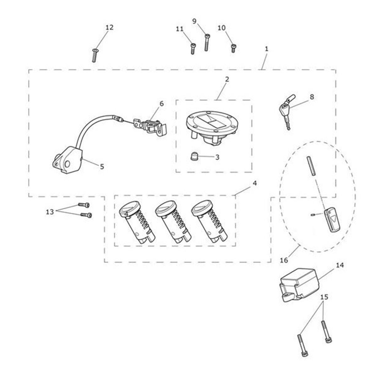 Bild von Seat Lock, Spares
