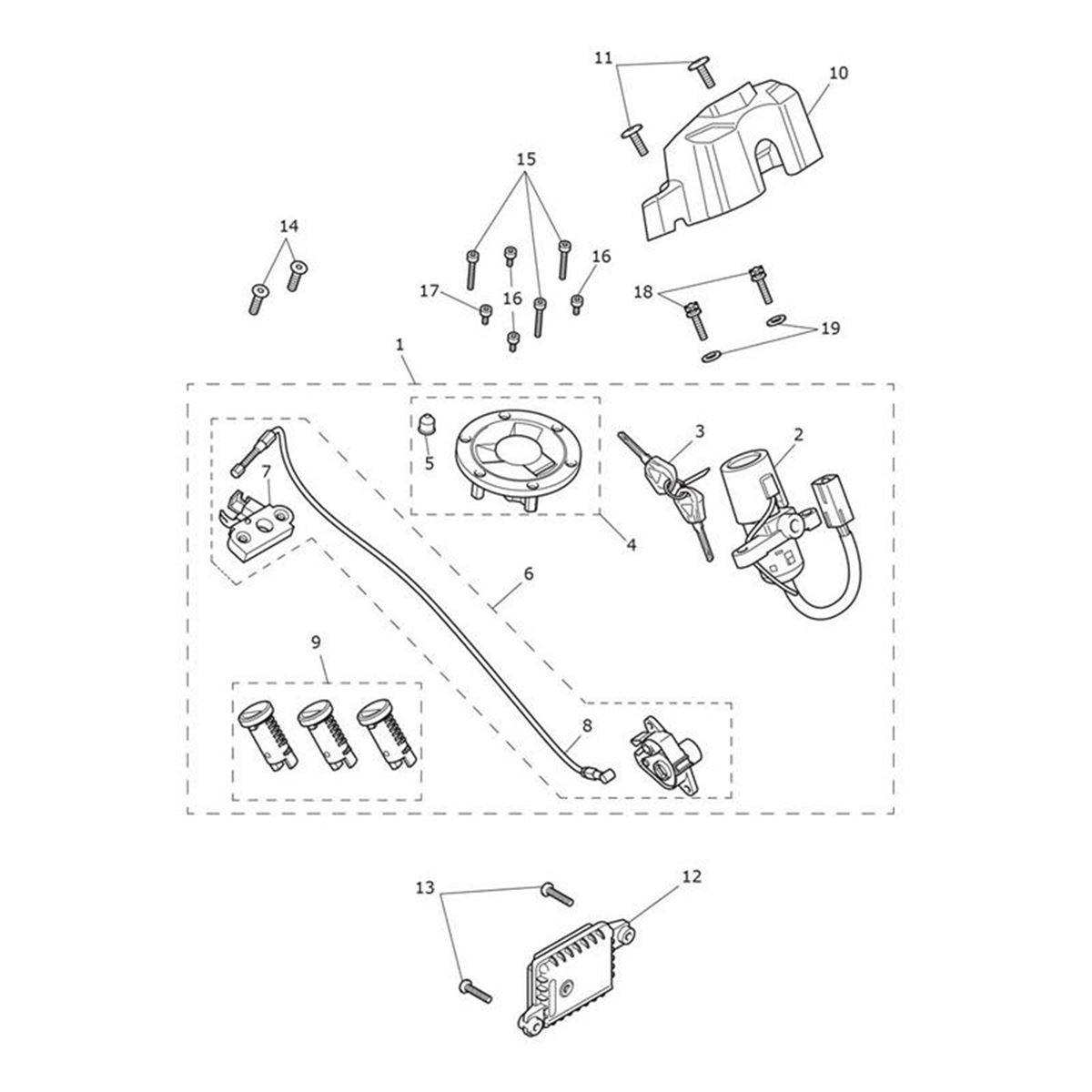 Bild von Seat Lock Assembly