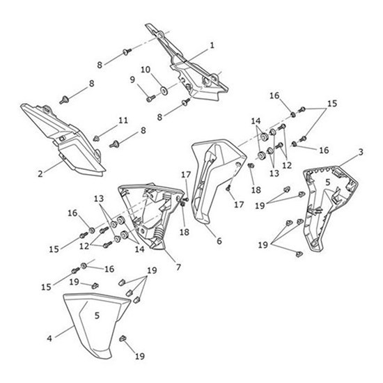 Bild von Side Panel, LH, Moulding