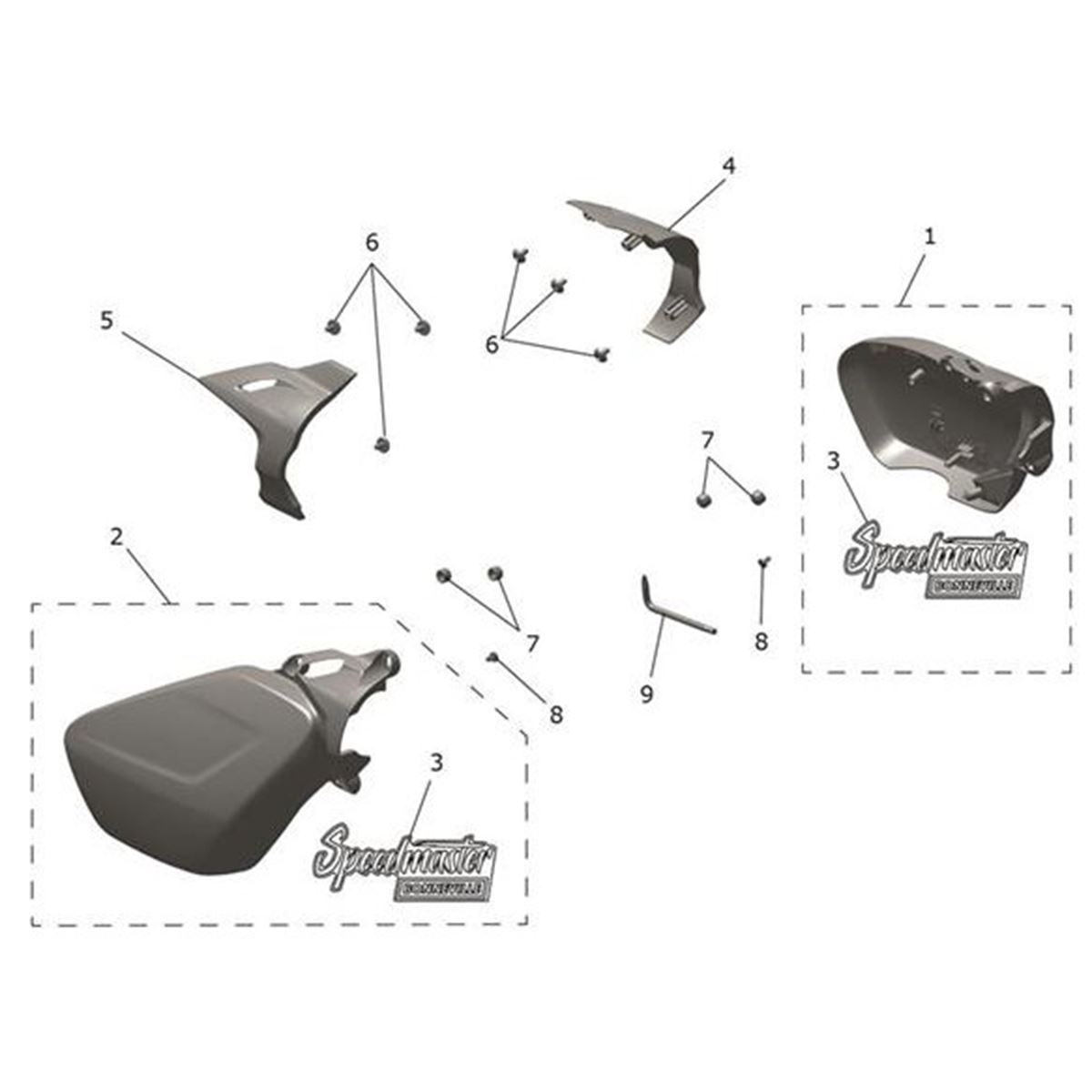 Bild von Side Panel, LH, Sapphire Black