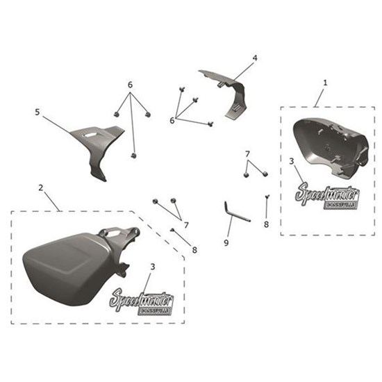 Bild von Side Panel, LH, Sapphire Black